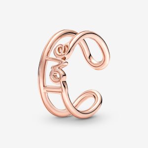Déclaration Pandora ME Love Open Rose Doré | 2607-XDMAZ