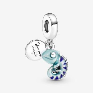 Pendre Pandora Color-changing Chameleon Argent | 0549-VMPGA