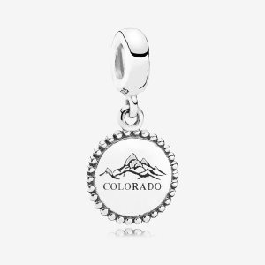 Pendre Pandora Colorado Snow Cap Argent | 6098-TQHEF
